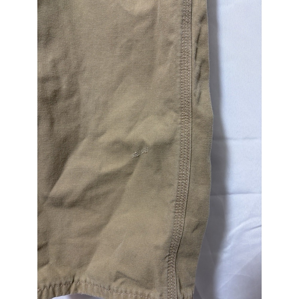 Carhartt FR Pants Mens 38x32 Beige Flame Resistant Canvas Work Carpenter CAT 2 - Picture 7 of 16